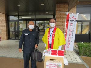 役場前街頭募金3